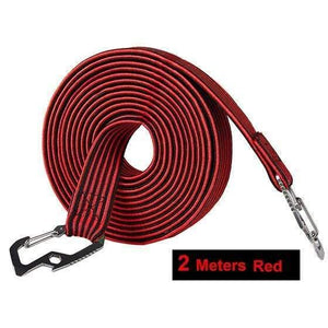 Planet Gates 2M Red 2M/4M Cycling Tension Rope Carbon Steel Hook Bike Luggage Carrier Stretch Elastic Cord Roof Rack Strap Fixed Belt