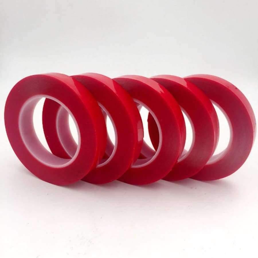 Planet Gates 2mm / 10M Double Sided Adhesive Tape 0.2mm x 2/3/4/5/6/8/10/12/15/18/20/25/30/35/40/45/50mm 10m Strong Sticky Waterproof