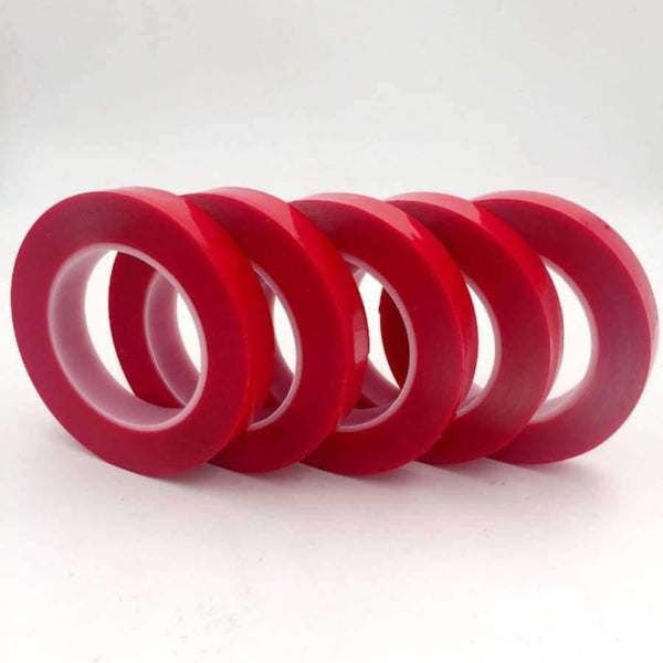 Planet Gates 2mm / 10M Double Sided Adhesive Tape 0.2mm x 2/3/4/5/6/8/10/12/15/18/20/25/30/35/40/45/50mm 10m Strong Sticky Waterproof