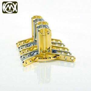 2pc 38*43mm*95deg KIMXIN High Quality Zinc Alloy Cabinet Hinge Hinges For Watchbox Jewelrycase Wooden Parts  W-332