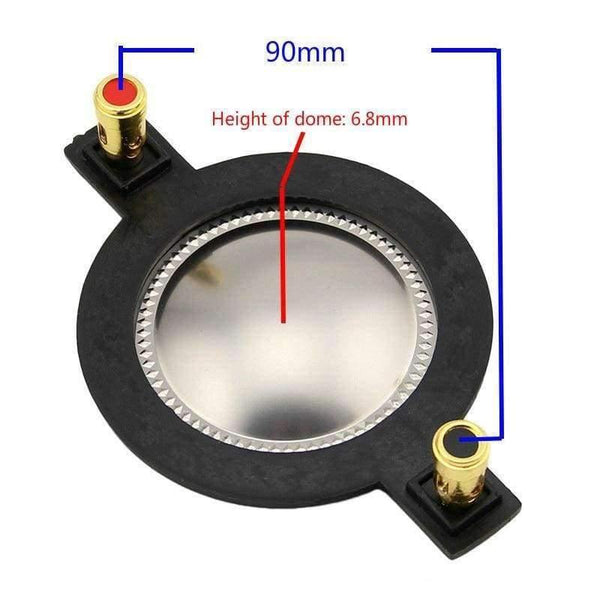 Planet Gates 2PC 44.4mm Treble Voice Coil Titanium Film Tweeter Voice Coil Speaker Accessories DIY