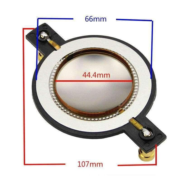 Planet Gates 2PC 44.4mm Treble Voice Coil Titanium Film Tweeter Voice Coil Speaker Accessories DIY