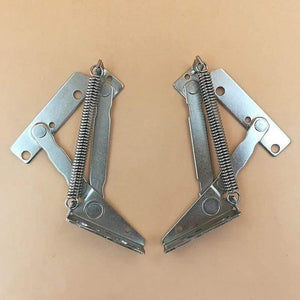 2pc/set Furniture Hinges 80 Degree Sprung Mechanism Lazy Sofa Lift Support Kitchen Cupboard Folding Connection Door Hardware
