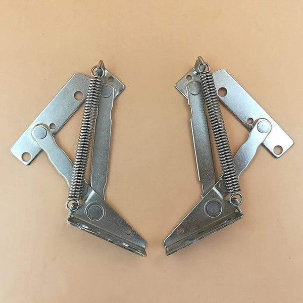 2pc/set Furniture Hinges 80 Degree Sprung Mechanism Lazy Sofa Lift Support Kitchen Cupboard Folding Connection Door Hardware