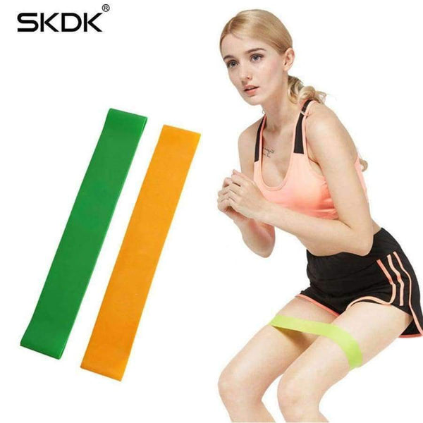 Planet Gates 2PC/Set Super Elastic Yoga Training Pull Rope Exercise Body Building Fitness Resistance Stretch Bands Latex Gym Equipment