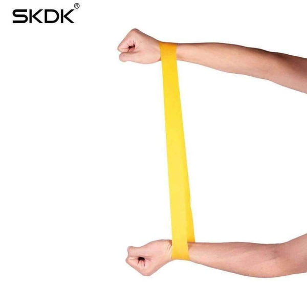 Planet Gates 2PC/Set Super Elastic Yoga Training Pull Rope Exercise Body Building Fitness Resistance Stretch Bands Latex Gym Equipment