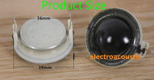 Planet Gates 2pcs 1.5 inch Tweeter Speaker Hifi 39mm Treble Driver Unit 4ohm 20W 25core Dome Silk Film Neodymium magnetic High Quality Newest