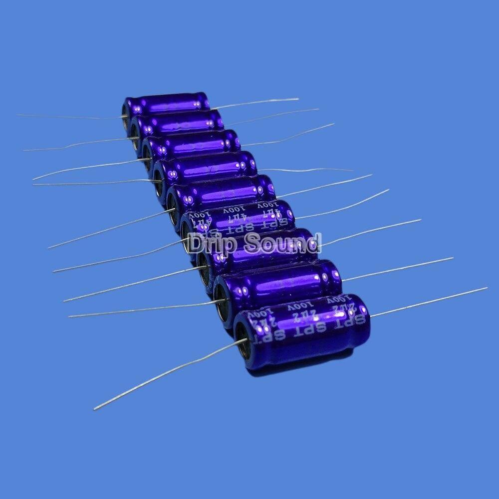 2pcs 1.5uF-100uF 100V Car Tweeter MKP Speaker Frequency Divider Crossover Polypropylene Non-Polarity Capacitor