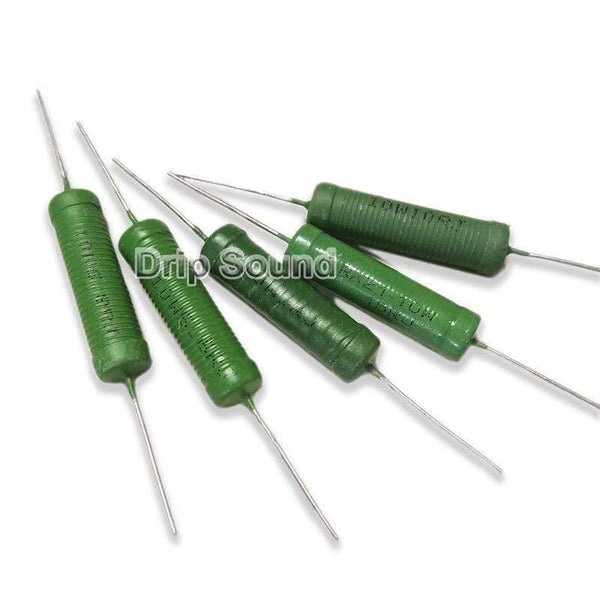 2pcs 1-6.8 Ohm RX21-10W Speaker Divider Crossover Wire Winding Resistance Wire Wound Wirewound Resistor
