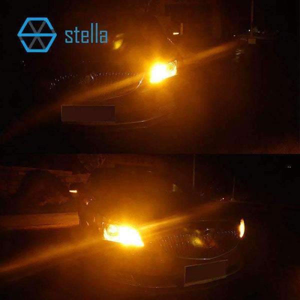 Planet Gates 2pcs 1156/BA15S/P21W 100% Canbus automotive LED Bulb Amber Lamp For Front/Rear LED Turning Light/Indicator 12V/24V Super Bright