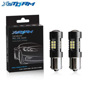 Planet Gates 2Pcs 1156 BA15S P21W LED BAU15S PY21W BAY15D LED Bulb 1157 P21/5W R5W 21pcs 3030SMD Auto Lamp Bulbs Car LED Light 12V - 24V