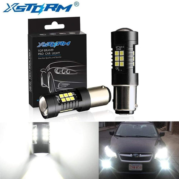 Planet Gates 2Pcs 1156 BA15S P21W LED BAU15S PY21W BAY15D LED Bulb 1157 P21/5W R5W 21pcs 3030SMD Auto Lamp Bulbs Car LED Light 12V - 24V