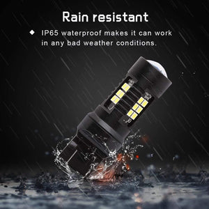 Planet Gates 2pcs 1200Lm T20 W21W LED W21/5W LED WY21W 7440 7443 LED Bulb T25 3157 3156 p27/7w Car Brake Reverse Light 12V Lamp Turn Signal