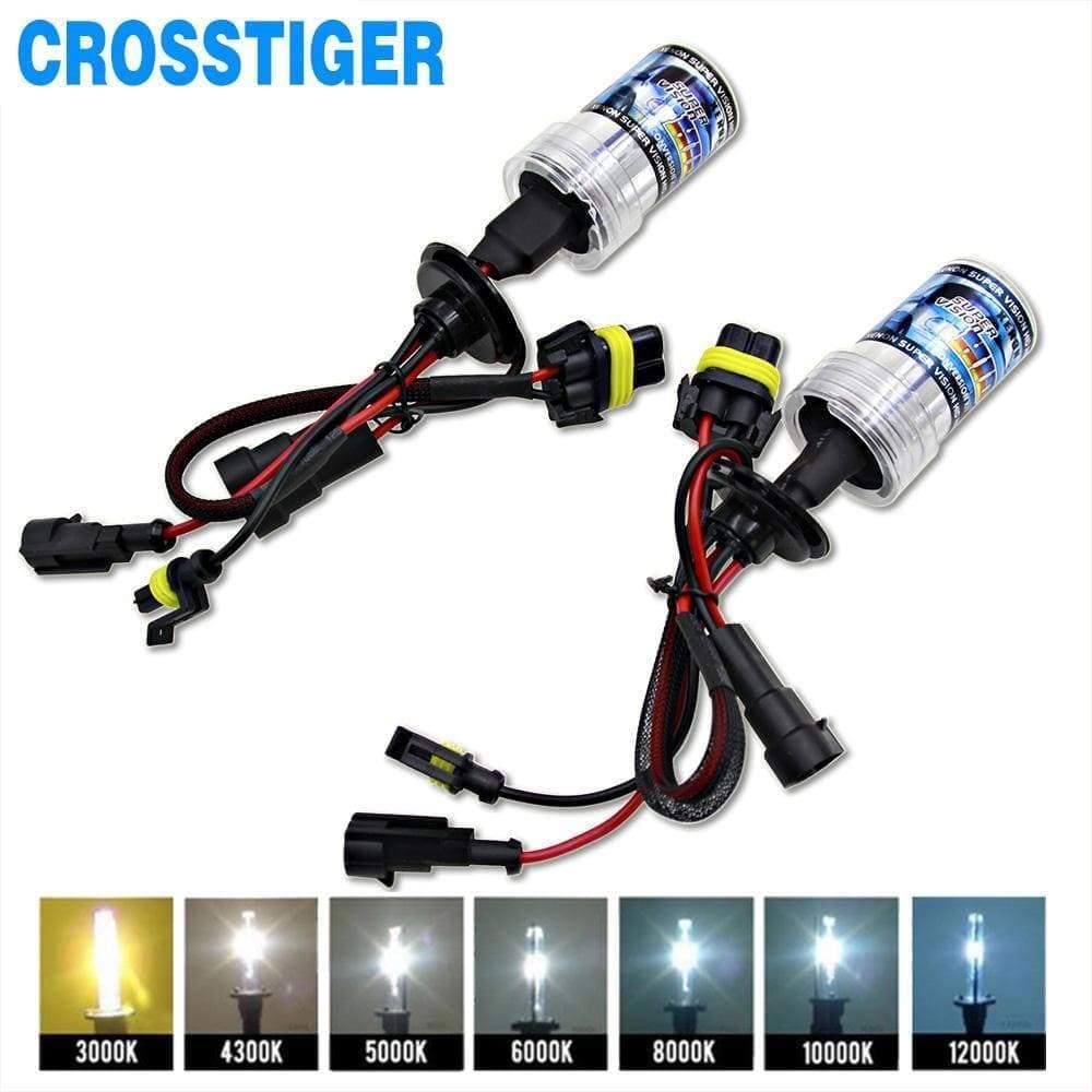 Planet Gates 2pcs 12V 55W Xenon H7 HID Conversion Kit H1 H3 H11 9005 Bulb Auto Car Headlight Lamp 3000k 4300k 5000K 6000k 8000K 12000K