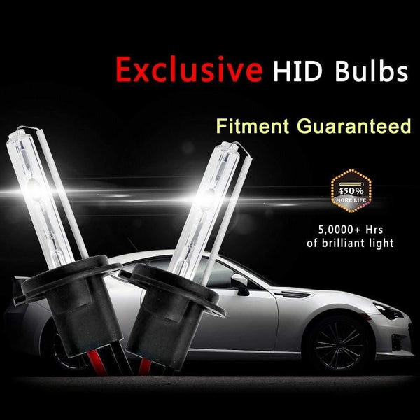 Planet Gates 2pcs 12V 55W Xenon H7 HID Conversion Kit H1 H3 H11 9005 Bulb Auto Car Headlight Lamp 3000k 4300k 5000K 6000k 8000K 12000K