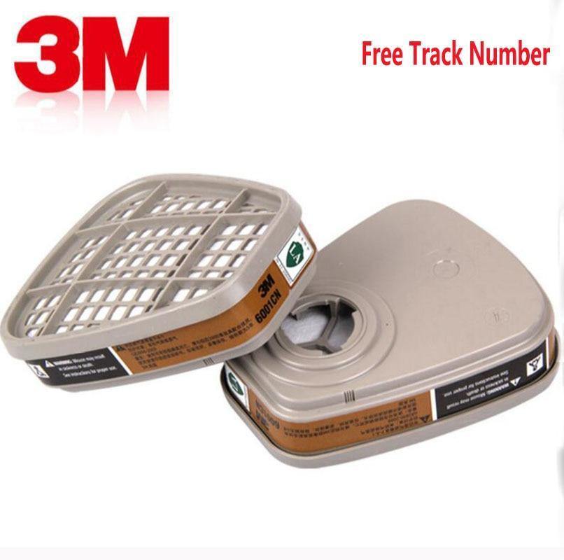 Planet Gates 2PCS 2/4/8/16 PCS Painting Spray  Gas Mask Replace Fitting 3M 6001cn organic vapor cartridge For 3M 6000 7000 Series Respirator Mask