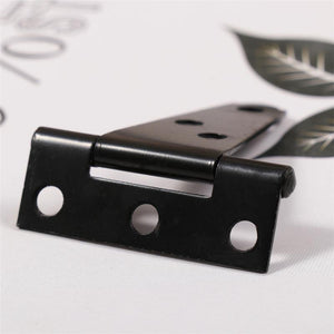 2PCS 2 Inches T Shape Rustproof Iron Light Duty Shed Hinge Gate Strap Hinge Door Gates Hinges