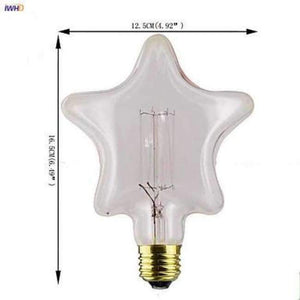 Planet Gates 2ks 2 IWHD Ampule Vintage Lamp Edison Bulb ST64 E27 40W 220V Retro Lamp Light Light Industrial Decoration Ampul Bombillas Gloeilamp