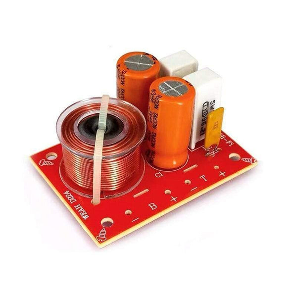 2PCS 2 Way 80W DIY Speaker Filter Circuit Treable Bass Frequency Divider Home Theater Hifi Stereo Audio Crossover Filters