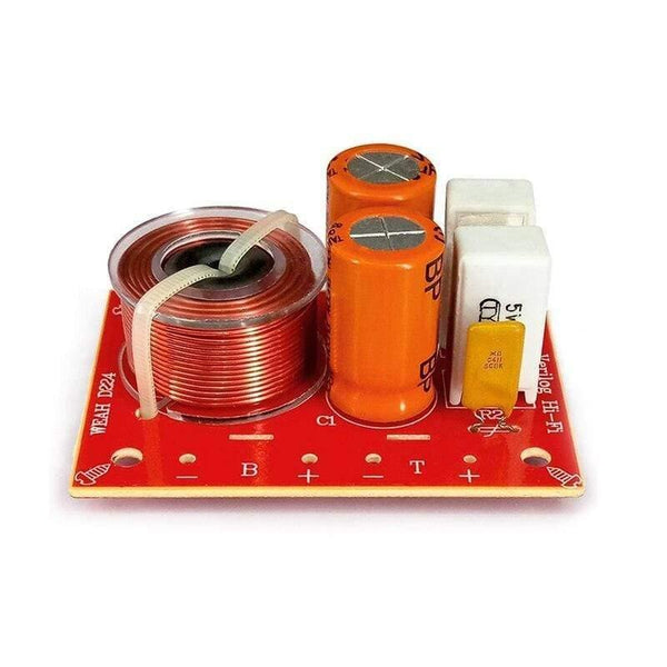 2PCS 2 Way 80W DIY Speaker Filter Circuit Treable Bass Frequency Divider Home Theater Hifi Stereo Audio Crossover Filters