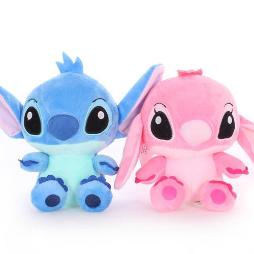2PCS/Lot Kawaii Stitch Plush Doll Toys Anime Lilo And Stitch 20CM Stich Plush Toys For Kids Birthday Gift