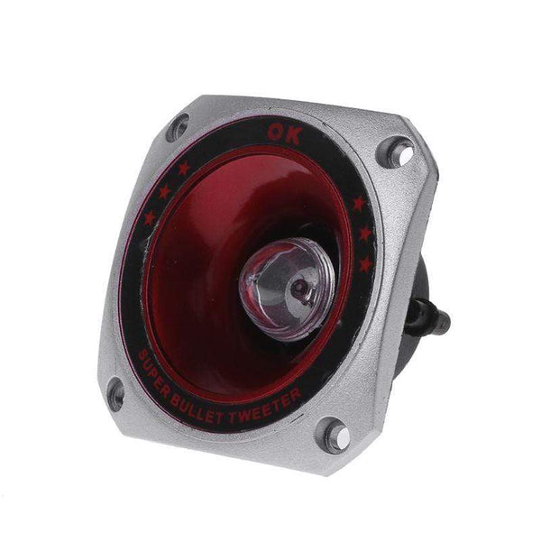 Planet Gates 2PCS 3" Colorful Speaker Tweeter Flashing Piezoelectric Loudspeaker Treble Head Driver