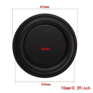 Planet Gates 2pcs 30/40/45/50/52/62mm Passive Radiator Subwoofer Speaker Vibration Membrane Bass Rubber Woofers