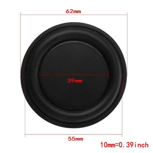 Planet Gates 2pcs 30/40/45/50/52/62mm Passive Radiator Subwoofer Speaker Vibration Membrane Bass Rubber Woofers