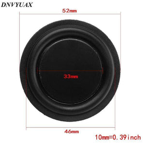 Planet Gates 2pcs 30/40/45/50/52/62mm Passive Radiator Subwoofer Speaker Vibration Membrane Bass Rubber Woofers