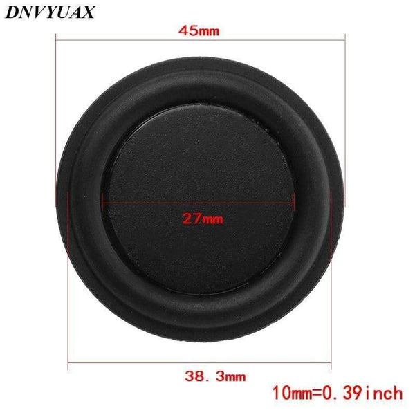 Planet Gates 2pcs 30/40/45/50/52/62mm Passive Radiator Subwoofer Speaker Vibration Membrane Bass Rubber Woofers
