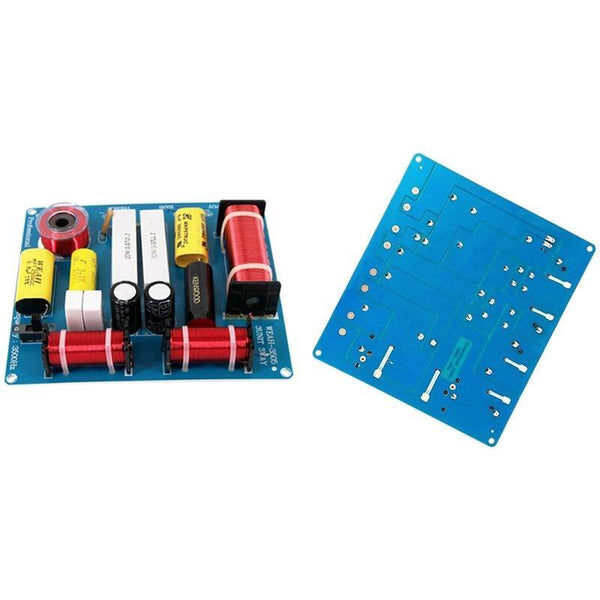 2Pcs 300W 3 Way Treble Medium Bass Speaker Frequency Divider Crossover Filter