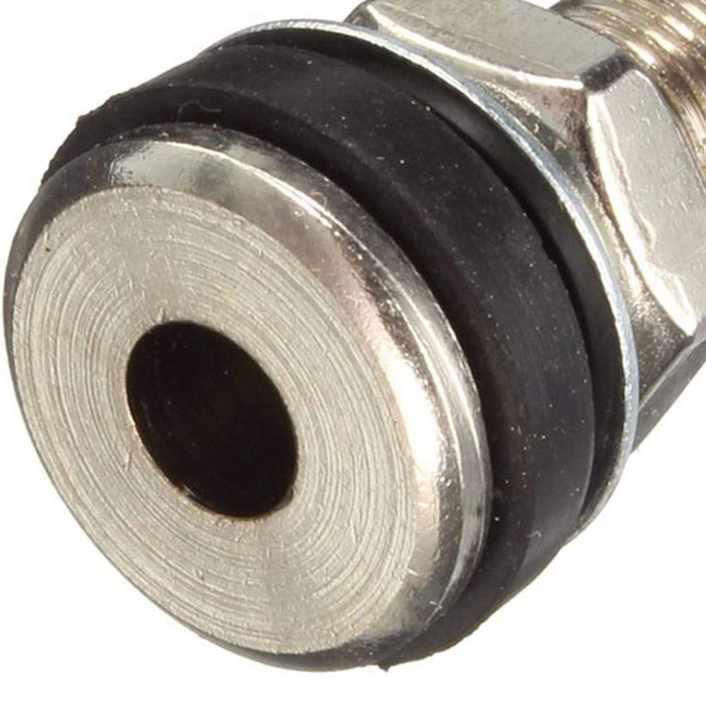 Planet Gates 2PCS 35MM Tubeless Car Motorcycle Bike Tyre Valve With Dust Cap For Moto Wheel Tire Accessories Universal Tube Tyre