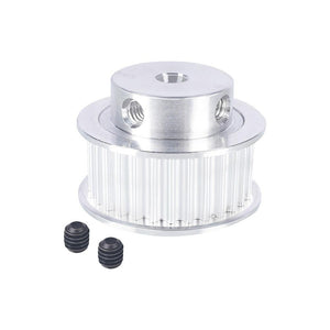 Planet Gates 2pcs 3GT 30 Tooth Pulley Wheel 3D Printer Parts Bore 5mm 6.35mm 8mm GT3 Timing Pulley Aluminium Gear Belt Width 10mm