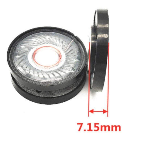 Planet Gates 2pcs 40MM Headphone Speaker Unit HIFI Headset Driver 32Ohm 112db Speaker Repair Parts  Earphone Loundspeaker Diy  High Quality