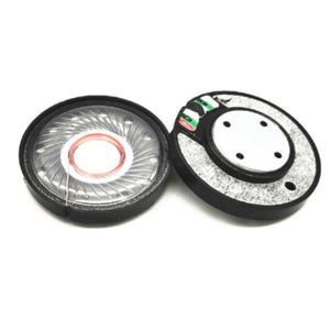 Planet Gates 2pcs 40MM Headphone Speaker Unit HIFI Headset Driver 32Ohm 112db Speaker Repair Parts  Earphone Loundspeaker Diy  High Quality