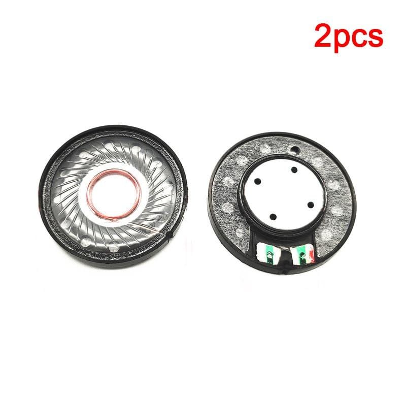 Planet Gates 2pcs 40MM Headphone Speaker Unit HIFI Headset Driver 32Ohm 112db Speaker Repair Parts  Earphone Loundspeaker Diy  High Quality