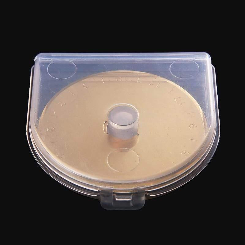 Planet Gates 2pcs 45mm Gold Round Titanium Coated Rotary Cutter Blades Sewing Arts Crafts Knife For Cloth Fabrics Leather Craft Cutting Tools