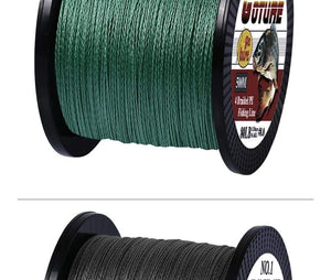 Planet Gates 2pcs 500M PE Braided Fishing Line Multifilament 4 Strands Fishing Cord Carp Fishing Lines 12-80LB 6 Colors