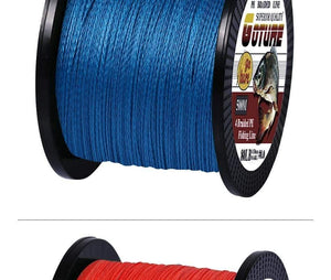 Planet Gates 2pcs 500M PE Braided Fishing Line Multifilament 4 Strands Fishing Cord Carp Fishing Lines 12-80LB 6 Colors