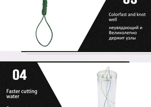 Planet Gates 2pcs 500M PE Braided Fishing Line Multifilament 4 Strands Fishing Cord Carp Fishing Lines 12-80LB 6 Colors