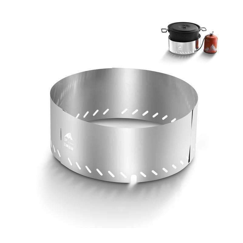 Planet Gates 2pcs 50g Gas Stove Wind Shield Screen Outdoor Camping Stoves Windshield Foldable Cooker Gas Stove Wind Shield Screens