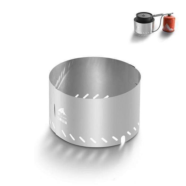 Planet Gates 2pcs 50g Gas Stove Wind Shield Screen Outdoor Camping Stoves Windshield Foldable Cooker Gas Stove Wind Shield Screens