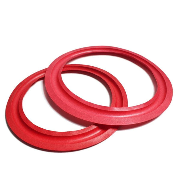 Planet Gates 2PCS 8 INCH 10 INCH 12 INCH Red Speaker Foam Surround Subwoofer Woofer Speaker Repair DIY Part Sponge Ring Side