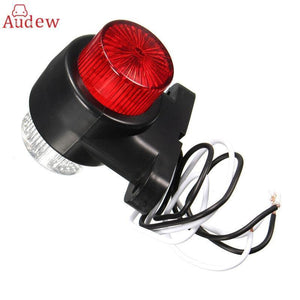 Planet Gates 2Pcs 8 LEDS Car Truck Rear Tail Parking Light Warning Lights Stop Signal Brake Lamps Double Sides Marker Trailer Lights 10-24V