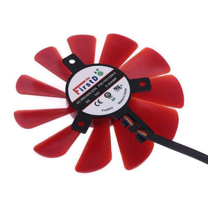 Planet Gates 2pcs 85mm RX-570-RS RX-580-RS FD10U12S9-C Fan for XFX RX470 RX570 RS RX580 RS