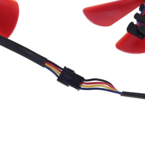 Planet Gates 2pcs 85mm RX-570-RS RX-580-RS FD10U12S9-C Fan for XFX RX470 RX570 RS RX580 RS