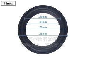 2PCS Speaker Rubber Surround Suspension Edge Sponge Repair Accessories For 4/5/6.5/8/10/ Speaker Parts Subwoofer Bass Tweeter