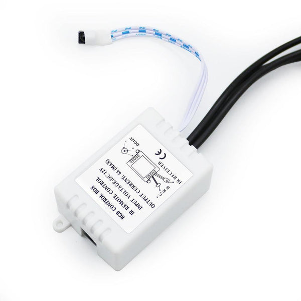 Planet Gates 2pcs 9LED White RGB LED DRL Strip Light Car Interior Decorative Lights Automobile Atmosphere Lamp Remote/Voice/App Control Foot Lamps