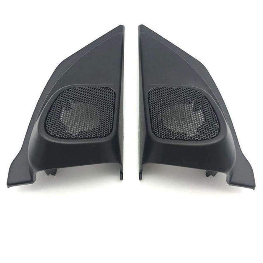 Planet Gates 2pcs ABS Car Door Speaker Sound Audio Tweeters Cover Trim Panel Fit For Honda CRV CR-V 2012 2013 2014 Car Styling Accessories