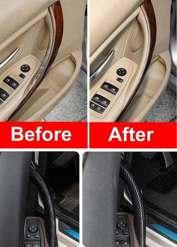 Planet Gates 2pcs ABS Interior Door Handle Pull Protective Cover For BMW 3 4 Series F30 F35 2012 2013 2014 2015 2016 2017 2018